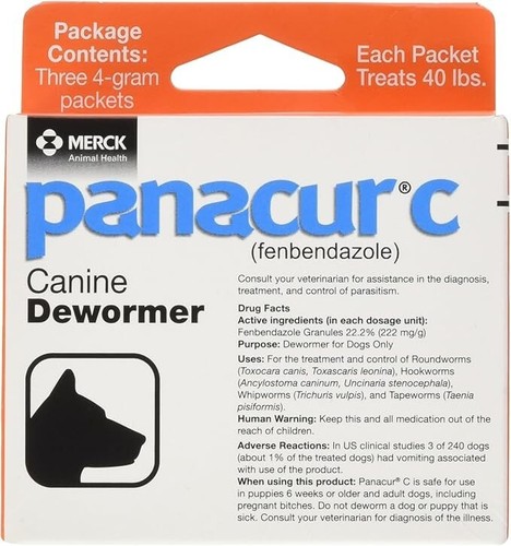 Packets panacur 4 - packets,
